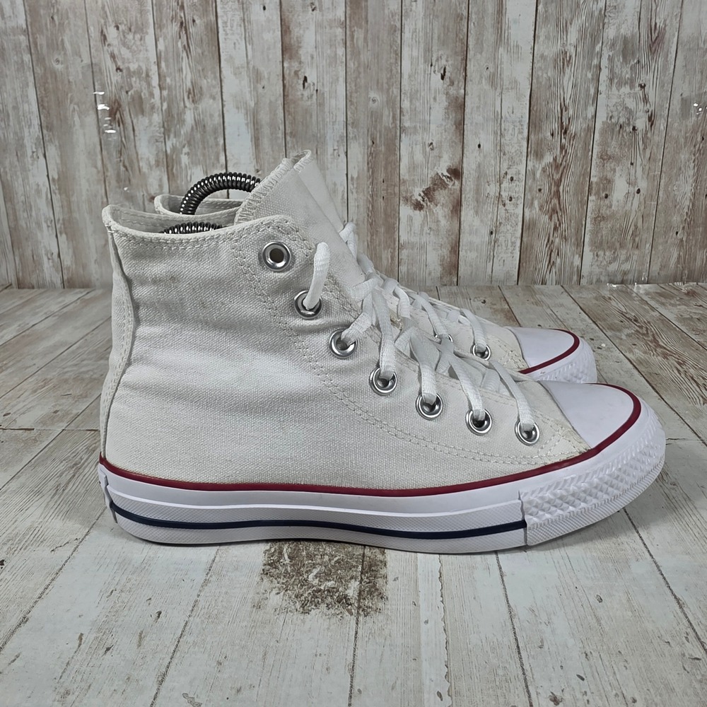 Converse Chuck Taylor All Star High Top Sneakers White Canvas W7650 Womens 6